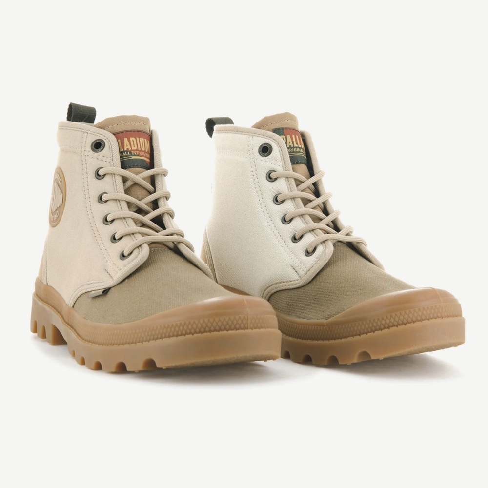 Palladium Men’s ‘Pampa Shade 75’ Boots - Bone Brown